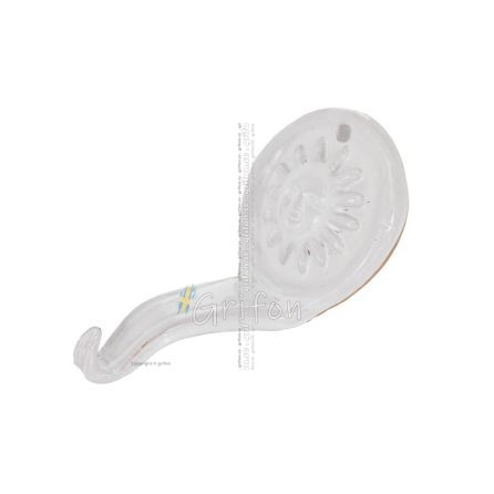 Wall Base, polished 13x8x9cm for Lighting Lantern -B- ceiling or wall, Handmade ceramic Lanterns, Candles 1 - grifon.se 