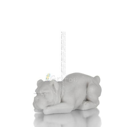 Hund: symbol fÃ¶r tro, rÃ¤ttvisa och tÃ¥lamod. Hund 4,5 cm HellÃ¤ngds alabasterstaty Alabaster 1 - grifon.se 