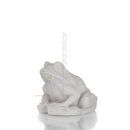 Groda: Symbol för lycka och rikedom 9 cm Full Alabaster Statue Alabaster 1 - grifon.se