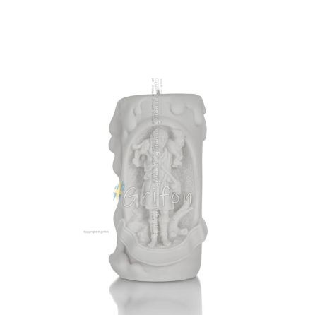 Shepherd Candle 11cm Alabaster Ljushållare Dekorativ Handgjord Finish Religiös Andlig Kristen Alabaster 1 - grifon.se