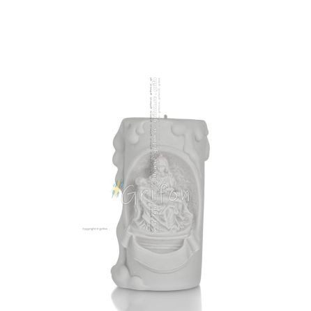 Klagoljus 11cm Alabast Dekorativ Handgjord Finish ReligiÃ¶s Andlig Kristen Alabaster 1 - grifon.se 