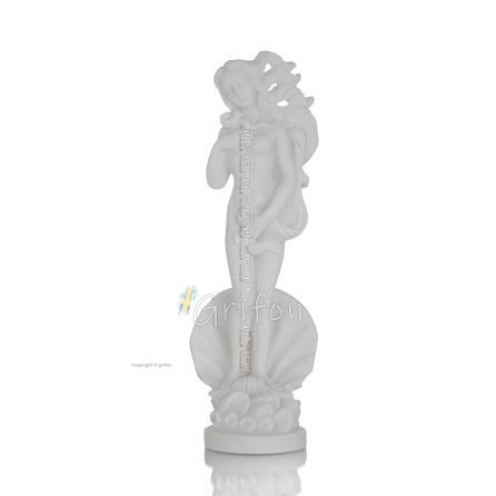Aphrodite: The Goddess of Love and Beauty, Emergent 21cm Full Alabaster Statue, Ancient Greece Alabaster 1 - grifon.se
