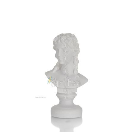 Eros: The Winged God of Love Bust, 145 cm Alabaster, antikens Grekland Alabaster 1 - grifon.se 