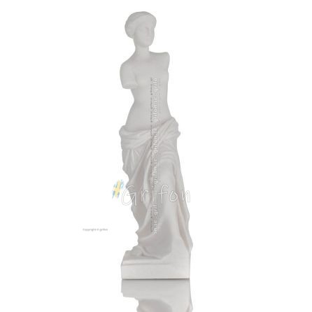 Aphrodite: The Goddess of Love and Beauty, of Milos 24cm Full Alabaster Statue, Ancient Greece Alabaster 1 - grifon.se