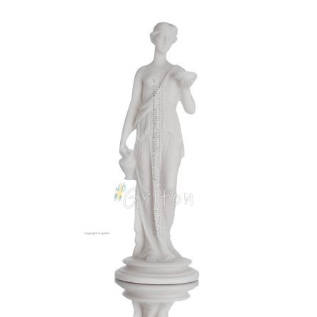 Ibe: The Goddess of Youth and Vitality 23.5cm Full Alabaster Statue, Ancient Greece Alabaster 1 - grifon.se
