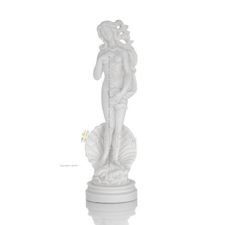 Aphrodite: The Goddess of Love and Beauty, Emergent 33cm Full Alabaster Statue, Ancient Greece Alabaster 1 - grifon.se