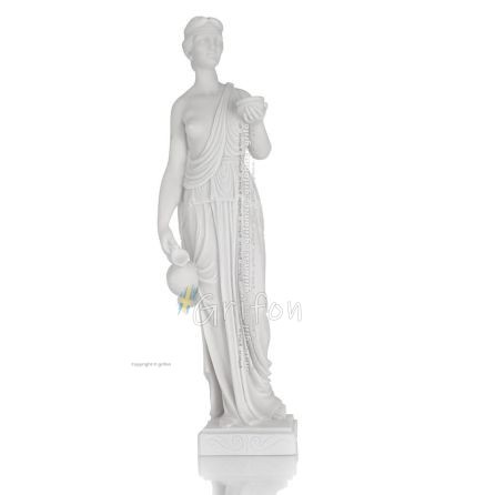 Ibe: The Goddess of Youth and Vitality 38cm Full Alabaster Statue, Ancient Greece Alabaster 1 - grifon.se