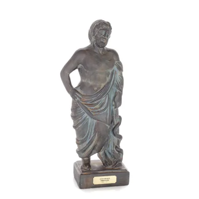 Asclepius Sphinx Warrior Plaster, Tuff, Marmor 6 - grifon.se 