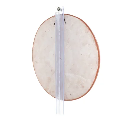 Phaistos Disc: The Unsolved Mystery Wall Hanging 28cm Dekorativ handgjord finish Vägghängande minoisk kultur Dekorativ keramik 5