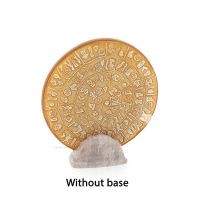 Phaistos Disc: The Unsolved Mystery, baseless 20cm decorative with Handmade finish, Minoan civilization Decorative Ceramics 4 - 