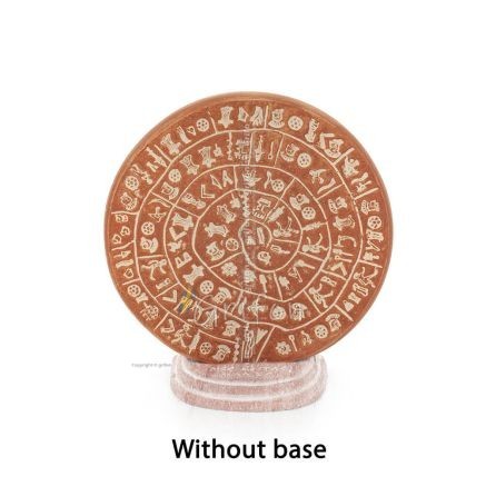 Phaistos Disc: The Unsolved Mystery, baseless 13cm decorative with Handmade finish, Minoan civilization Decorative Ceramics 1 - 
