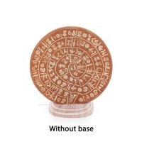 Phaistos Disc: The Unsolved Mystery, baseless 13cm decorative with Handmade finish, Minoan civilization Decorative Ceramics 1 - 