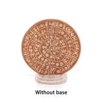 Phaistos Disc: The Unsolved Mystery, baseless 13cm decorative with Handmade finish, Minoan civilization Decorative Ceramics 1 - 