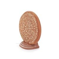 Phaistos Disc: The Unsolved Mystery, 13.5cm Decorative Base with Handcrafted Finish, Minoan Civilization, Ancient Greece Decorat