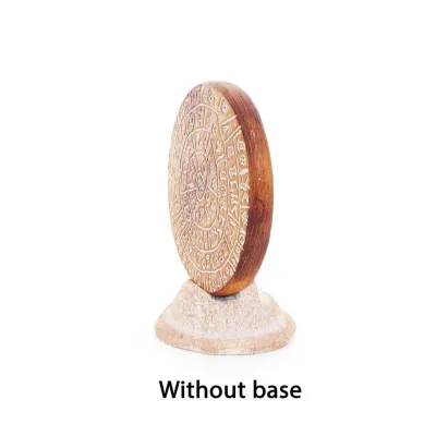 Phaistos Disc: The Unsolved Mystery, Baseless 9cm Decorative Handcrafted Finish, Minoan Civilization Decorative Ceramics 2 - gri