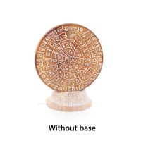 Phaistos Disc: The Unsolved Mystery, Baseless 9cm Decorative Handcrafted Finish, Minoan Civilization Decorative Ceramics 6 - gri