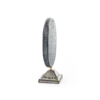 Phaistos Disc: The Unsolved Mystery, based on Crete 10x8cm decorative with Handmade finish, Minoan civilization Decorative Ceram