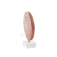 Phaistos Disc: The Unsolved Mystery, with marble 17x14cm decorative with Handmade finish, Minoan civilization Decorative Ceramic