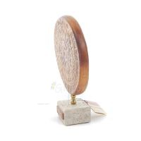 Phaistos Disc: The Unsolved Mystery, baserad pÃ¥ Kreta 18x14cm dekorativ med handgjord finish, minoisk civilisation Dekorativ ker