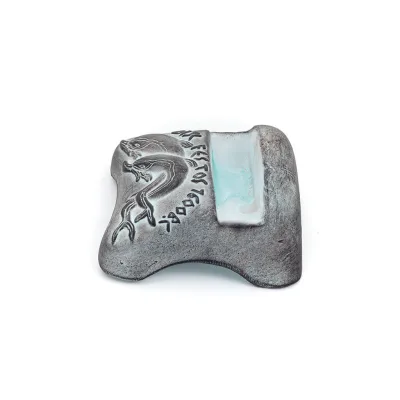Phaistos Dolphin Disc Base large 5x10cm decorative with Handmade finish, For 431232, 431233, 431234 Decorative Ceramics 7 - grif