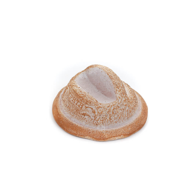 Phaistos Plate Base Crete 3x6cm decorative with Handmade finish, For 431235 and 431236 Decorative Ceramics 2 - grifon.se 