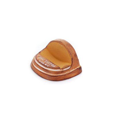 Phaistos Disc Base 3,5x6cm dekorativ med handgjord finish, fÃ¶r 431234 och 431235 Dekorativ keramik 2 - grifon.se 