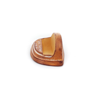 Phaistos Disc Base 3,5x6cm dekorativ med handgjord finish, fÃ¶r 431234 och 431235 Dekorativ keramik 3 - grifon.se 