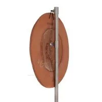 Sun with Zodiac 24cm ceramic decoration with Handmade finish Decorative Ceramics 5 - grifon.se 