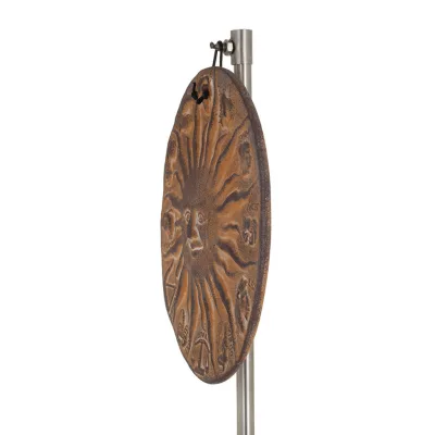 Sol med stjärnkrets 19cm keramisk dekoration med handgjord finish Dekorativ keramik 3 - grifon.se 