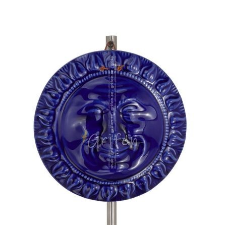 Sun: The Deity of All Peoples, Round 18cm Ceramic Ornament with Handmade Finish Decorative Ceramics 1 - grifon.se