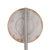 HÃ¤ngande vÃ¤ggplatta 14cm Heraklion, dekorativ med Handgjord finish, vÃ¤ggmonterad Dekorativ keramik 5 - grifon.se 