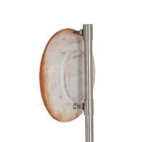 HÃ¤ngande vÃ¤ggplatta 14cm Agios Nikolaos form, dekorativ med Handgjord finish, vÃ¤ggmonterad Dekorativ keramik 4 - grifon.se 