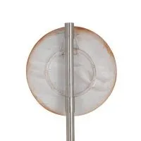 Vägghängande tallrik 14cm Rethymnon, dekorativ med handgjord finish, väggmonterad Dekorativ keramik 5 - grifon.se 