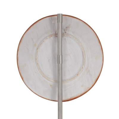 Wall hanging plate 24cm decorative with handmade finish, wall mounted Decorative Ceramics 6 - grifon.se 