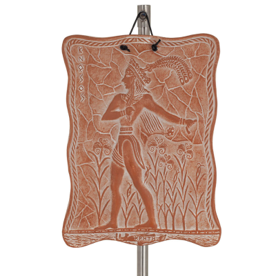 Wall hanging plaques in the shape of a prince 22x18cm decorative with Handmade finish, wall-mounted Decorative Ceramics 1 - grif