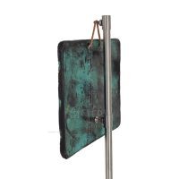 Plattor vÃ¤gghÃ¤ngande hÃ¤star 23x17cm dekorativa med Handgjord finish, vÃ¤ggmonterad Dekorativ keramik 4 - grifon.se 