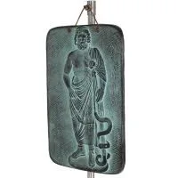 Asklepios vägghängande tallrikar 24x15cm dekorativa med Handgjord finish, väggmonterad Dekorativ keramik 2 - grifon.se 