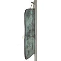 Asklepios vägghängande tallrikar 24x15cm dekorativa med Handgjord finish, väggmonterad Dekorativ keramik 3 - grifon.se 