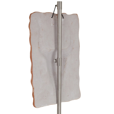 Hologram bull wall hanging plaques 26x17cm decorative with Handmade finish, wall-mounted Decorative Ceramics 4 - grifon.se 