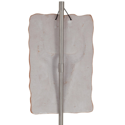 Hologram bull wall hanging plaques 26x17cm decorative with Handmade finish, wall-mounted Decorative Ceramics 5 - grifon.se 