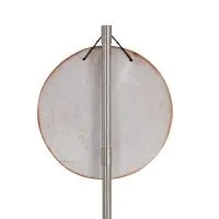 Plaques hanging on the wall in the shape of a Phaistos disc 18cm decorative with Handmade finish, wall-mounted, Minoan culture D