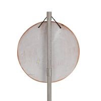 Plaketter hÃ¤ngande pÃ¥ vÃ¤ggen i form av en Phaistos-skiva 18cm dekorativ med handgjord finish, vÃ¤ggmonterad, minoisk kultur Dekor