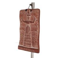 Wall Hanging Plaques Goddess of Snakes, The Goddess of Fertility 17x12cm decorative with Handmade finish, wall hanging Decorativ