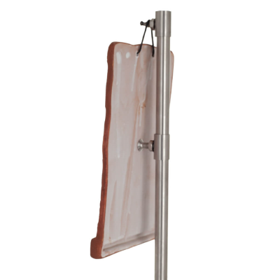 Väggplåtar Ormgudinnan, Fertilitetens gudinna 17x12cm dekorativ med handgjord finish, väggupphängning Dekorativ keramik 4 - grif