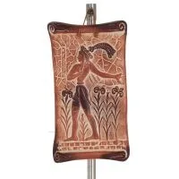 Prince Wall Hanging Plaques 16x12cm Decorative with Handmade Finish, Wall Mounted Decorative Ceramics 1 - grifon.se 
