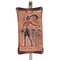 Prince Wall Hanging Plaques 16x12cm Dekorativ med handgjord finish, vÃ¤ggmonterad Dekorativ keramik 1 - grifon.se 