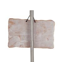 VÃ¤gghÃ¤ngande plaketter ljusblÃ¥ dam 11x18cm dekorativ med handgjord finish, vÃ¤ggmonterad Dekorativ keramik 5 - grifon.se 