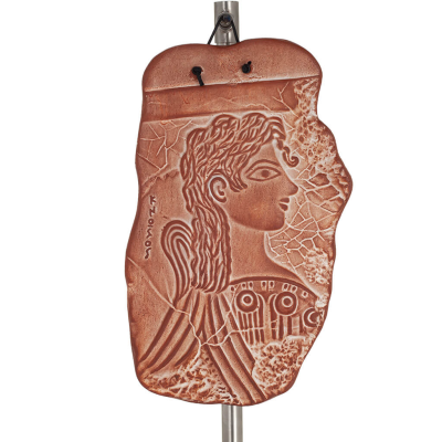 Parisian wall hanging plates 19x11cm decorative with Handmade finish, wall-mounted Decorative Ceramics 1 - grifon.se 