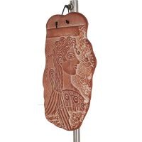 Parisiska vÃ¤gghÃ¤ngande tallrikar 19x11cm dekorativa med Handgjord finish, vÃ¤ggmonterad Dekorativ keramik 2 - grifon.se 