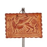 Grypas shape wall hanging plates 17x12cm decorative with Handmade finish, wall-mounted Decorative Ceramics 1 - grifon.se 